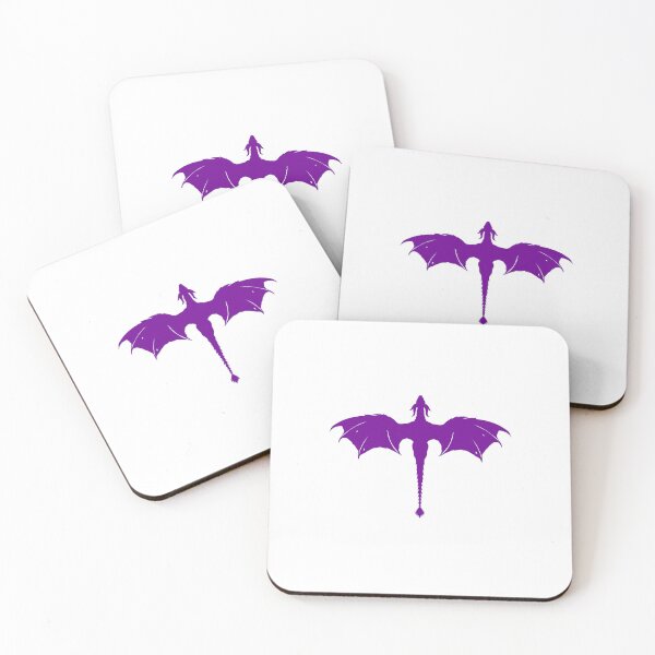 Item preview, purple dragon from fourth wing- Empyrean series- Rebeca Yarrios designed and sold by Looal.