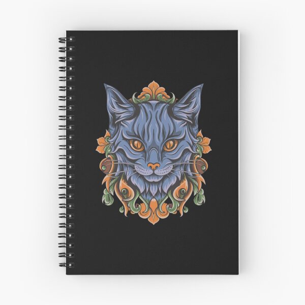 Item preview, Gothic Halloween Cat Tattoo designed and sold by Goku Creations.