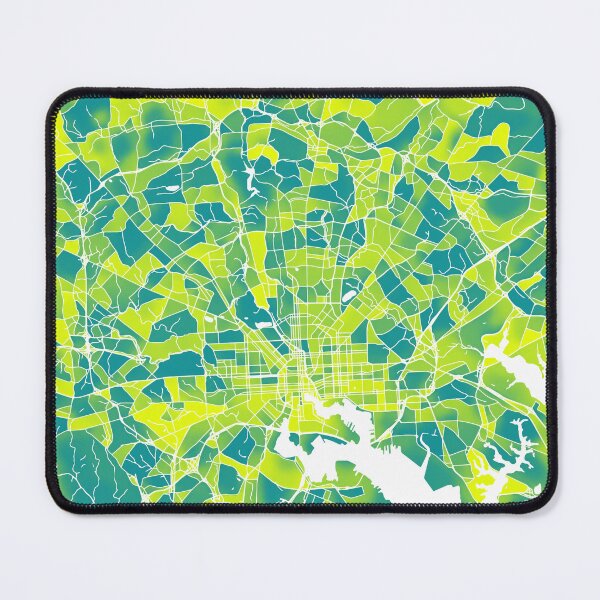 Item preview, Baltimore Maryland City Map - Green-Yellow Duotone designed and sold by StylishStacks.