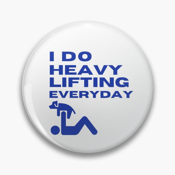 Item preview, Funny dog gym workout lover daily life. I do heavy lifting everyday.  designed and sold by VieBelieve.