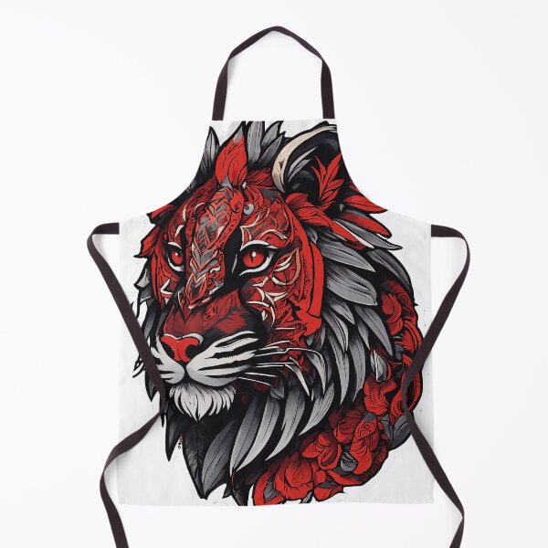 Item preview, RED AND BLACK TIGER designed and sold by BANKJOB ⭐⭐⭐⭐⭐.