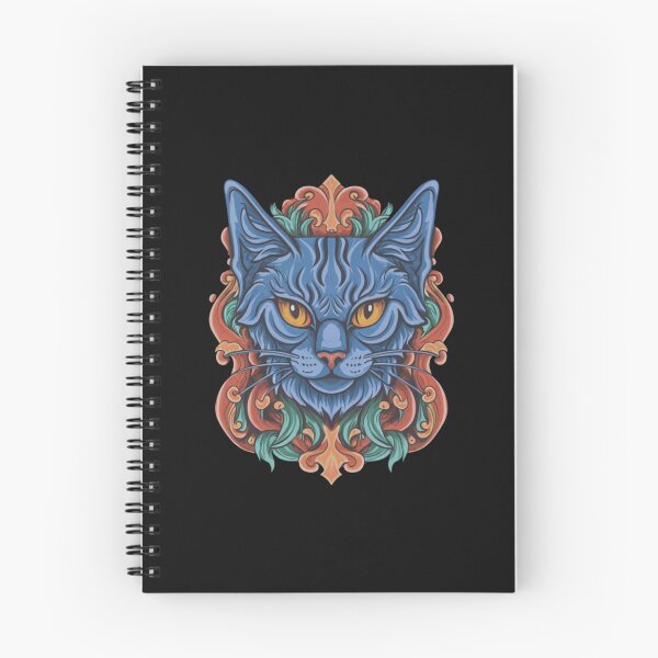 Item preview, Gothic Halloween Cat Tattoo designed and sold by Goku Creations.