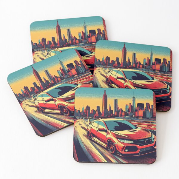 Item preview, Honda Civic Type R Pop Art designed and sold by Intrepid Media.