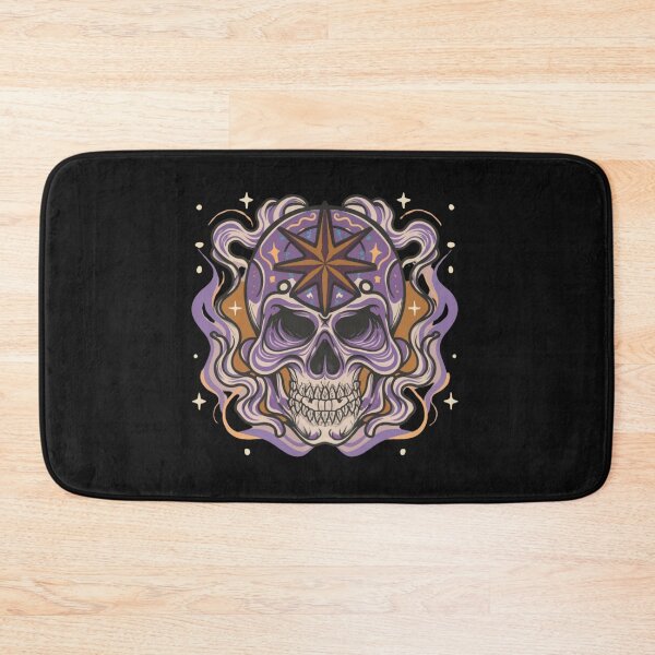 Item preview, Halloween skull and star head Tattoo designed and sold by Goku Creations.