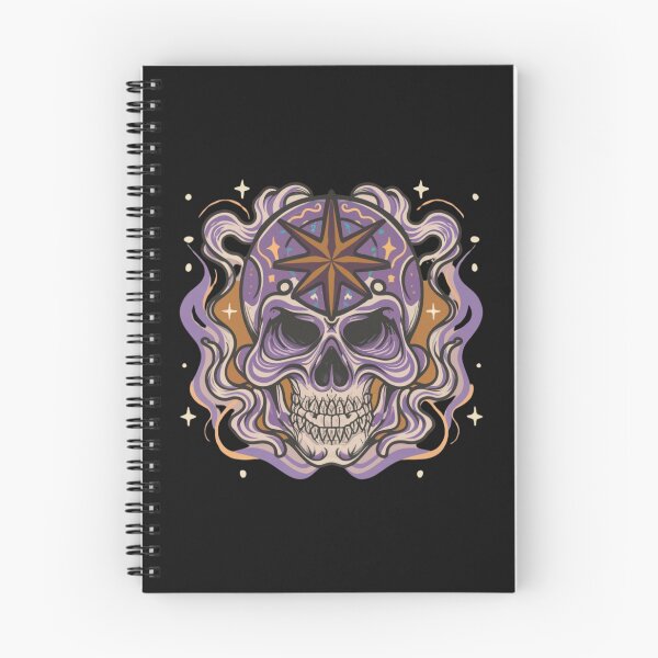 Item preview, Halloween skull and star head Tattoo designed and sold by Goku Creations.