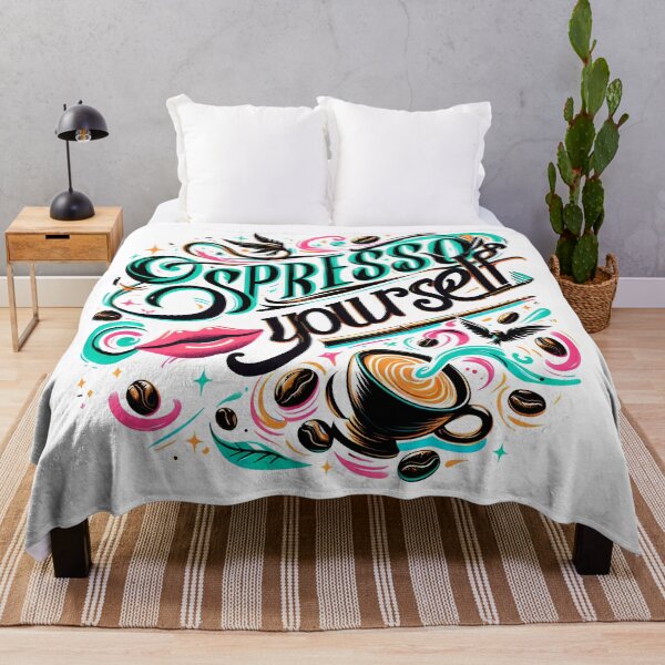 Item preview, Espresso yourself, typography designed and sold by maxmaj.