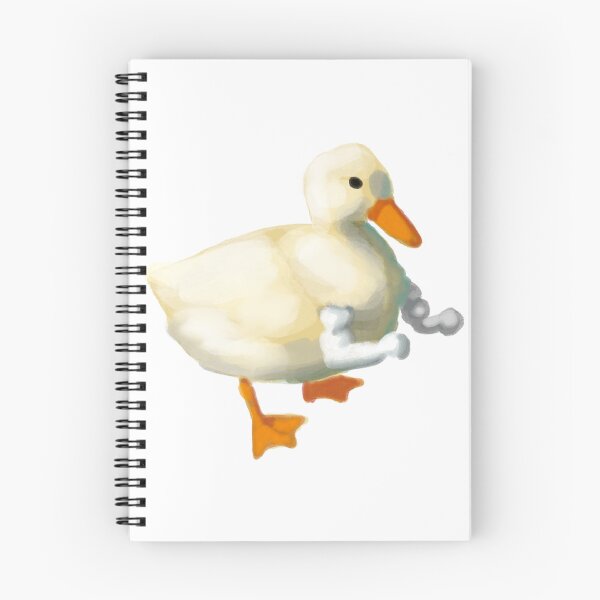Item preview, Pato estilo acuarela con brazos. designed and sold by Quackustrations.