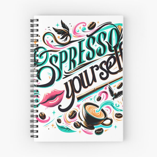 Item preview, Espresso yourself, typography designed and sold by maxmaj.
