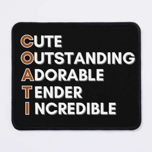 Item preview, Coati Words designed and sold by BAZART-CREATION.