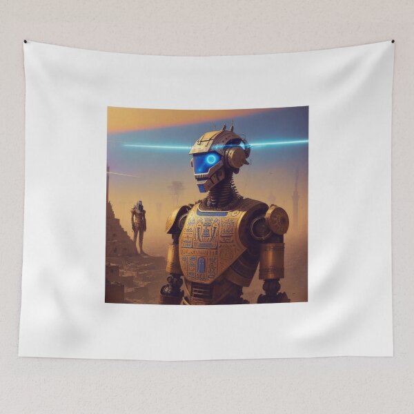 Item preview, Pharaonic Civilization in the Age of Robots :from EgyApe Artists designed and sold by egyape ⭐⭐⭐⭐⭐.