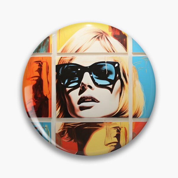 Item preview, Endless Mirror Colorful Abstraction Blondie designed and sold by AiApparel24-art.