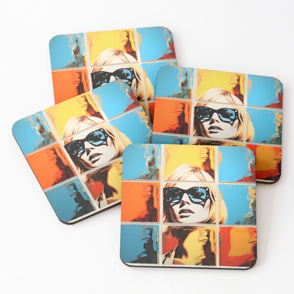 Item preview, Endless Mirror Colorful Abstraction Blondie designed and sold by AiApparel24-art.