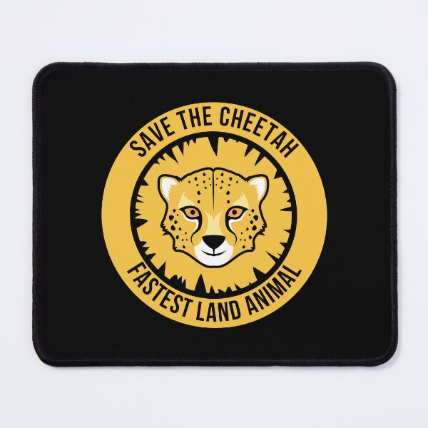 Item preview, Save the Cheetah - king cheetah designed and sold by EarthAlly.