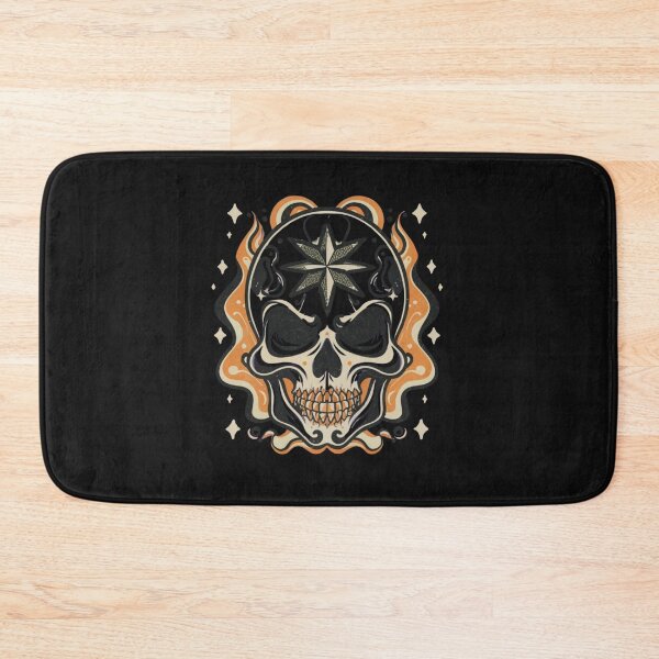 Item preview, Halloween skull and star head Tattoo designed and sold by Goku Creations.