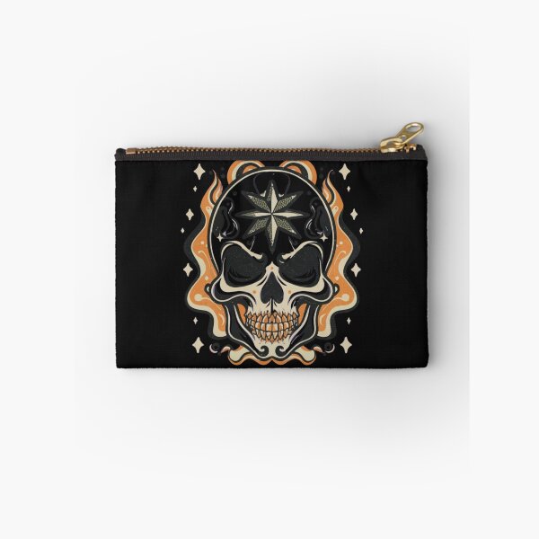 Item preview, Halloween skull and star head Tattoo designed and sold by Goku Creations.