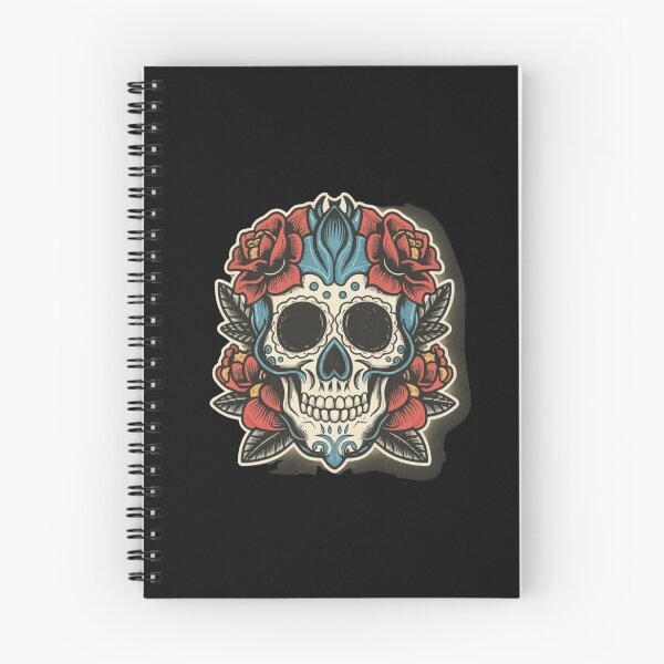 Item preview, American Traditional Death and Rebirth Skull Motif designed and sold by Goku Creations.