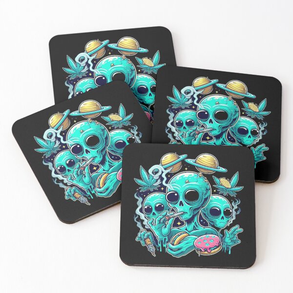 Item preview, Stoned artworks of aliens  designed and sold by koihanastore.