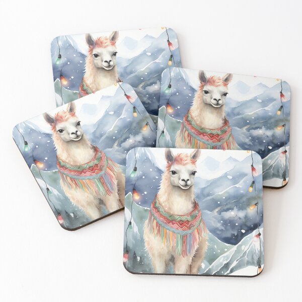 Item preview, Llama Holiday Fun designed and sold by cute-animals99.