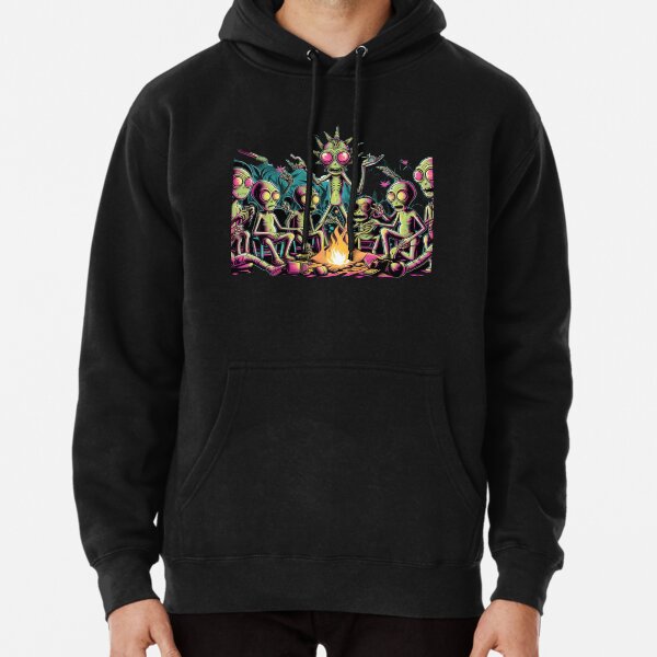 Stoned rick and morty hoodie new arrivals