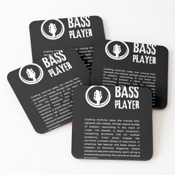 Item preview, bass player bassist quotes designed and sold by TrendMosaic.