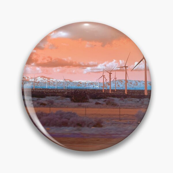 Item preview, Wind turbines in the desert designed and sold by ookaiyah.