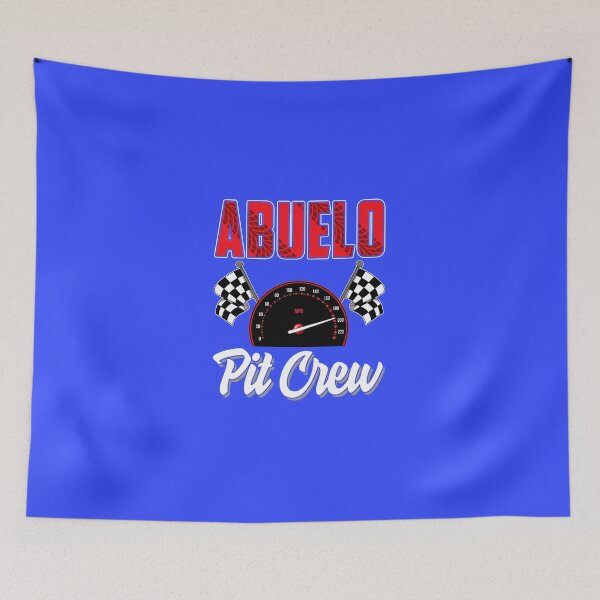 Item preview, Abuelo Pit Crew Race Car Birthday Party Racing Family designed and sold by Dentapaint.