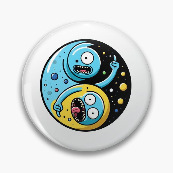Item preview, Yin Yang Meeseeks designed and sold by koihanastore.