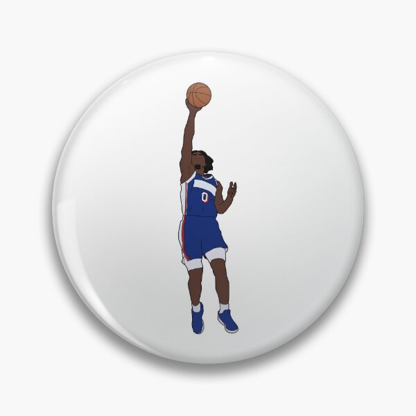Artikelvorschau, Tyrese Maxey Floater Minimal entworfen und verkauft von WhelmdStudios .