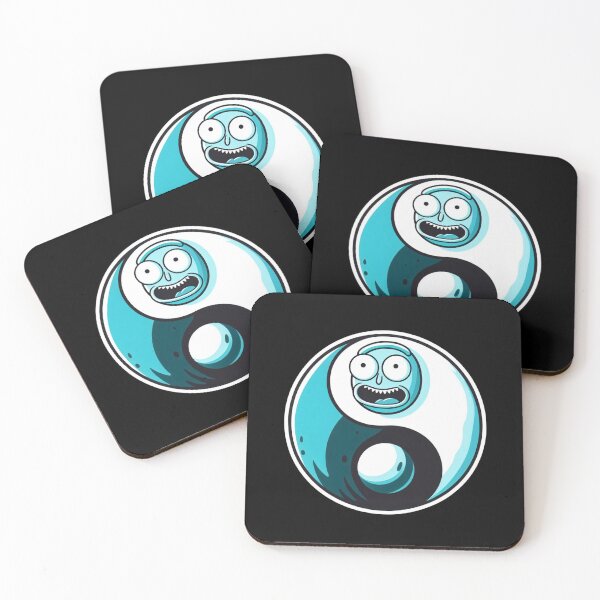 Item preview, Yin Yang Meeseeks designed and sold by koihanastore.