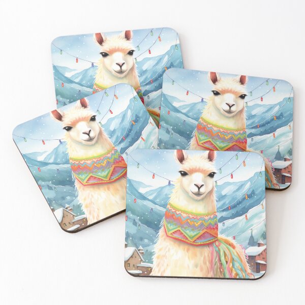 Item preview, Festive Llama designed and sold by cute-animals99.