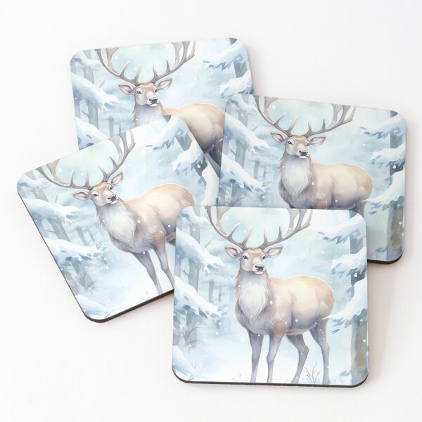 Item preview, Frosty Reindeer Magic designed and sold by cute-animals99.