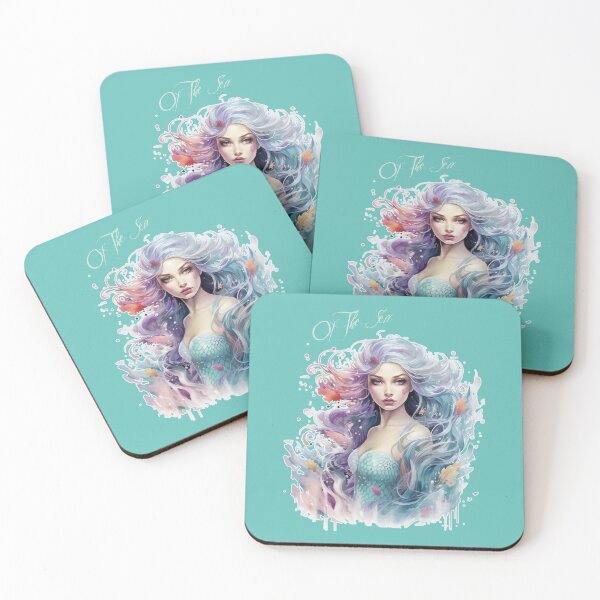 Item preview, Mermaid of the Sea, Siren, Selkies, Mythical Creature, Beautiful Woman, "Of the Sea" designed and sold by FantasyFair.