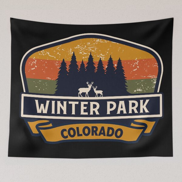 Item preview, Winter Park Colorado-Vintage designed and sold by Nature-spirit.