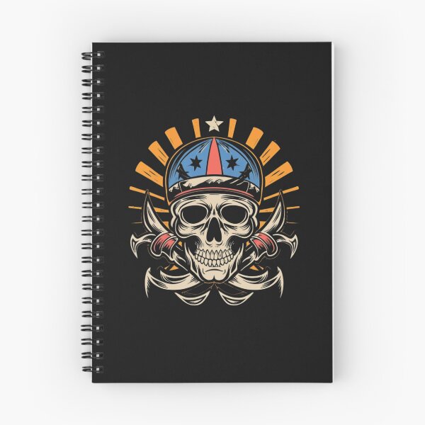 Item preview, American Traditional Death and Glory Skull Tattoo designed and sold by Goku Creations.