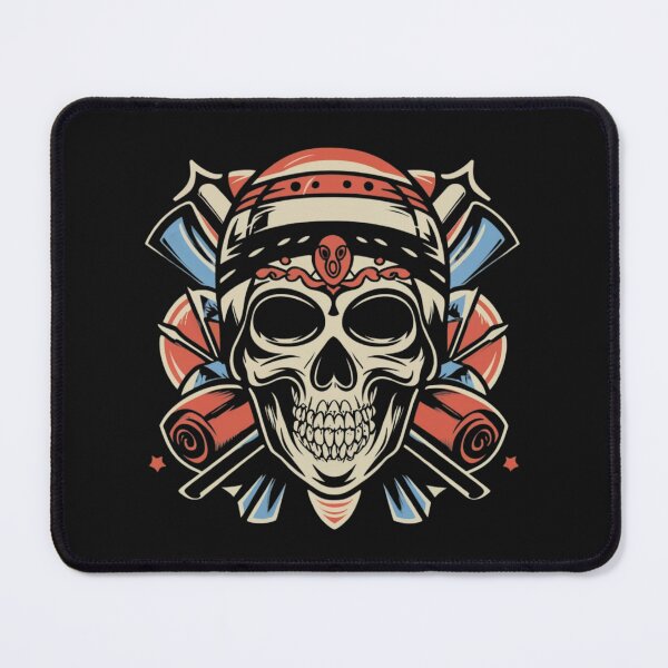 Item preview, American Traditional Death and Glory Skull Tattoo designed and sold by Goku Creations.