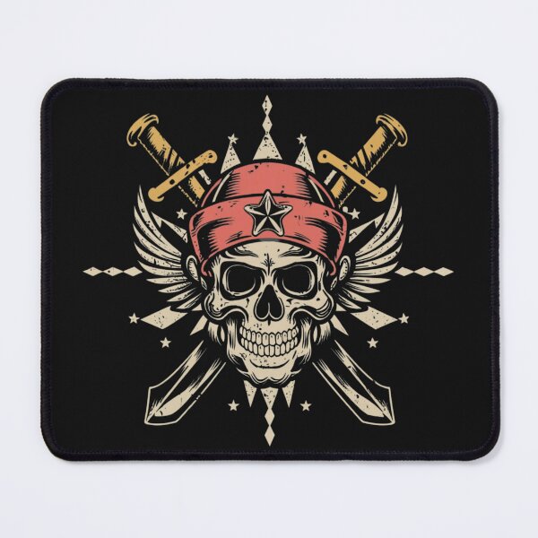 Item preview, Vintage Death and Glory Skull Tattoo designed and sold by Goku Creations.