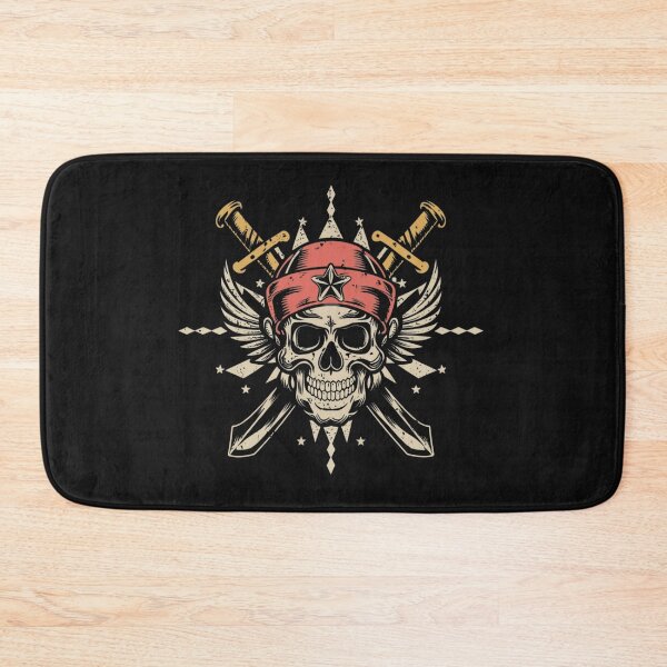Item preview, Vintage Death and Glory Skull Tattoo designed and sold by Goku Creations.