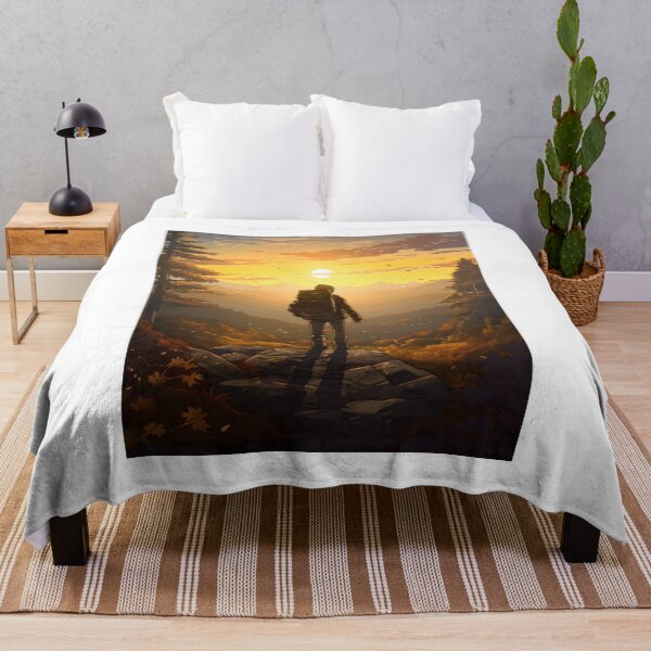 Item preview, Solo Hiking: A Journey Through the Foggy Forest designed and sold by Shirtastically.