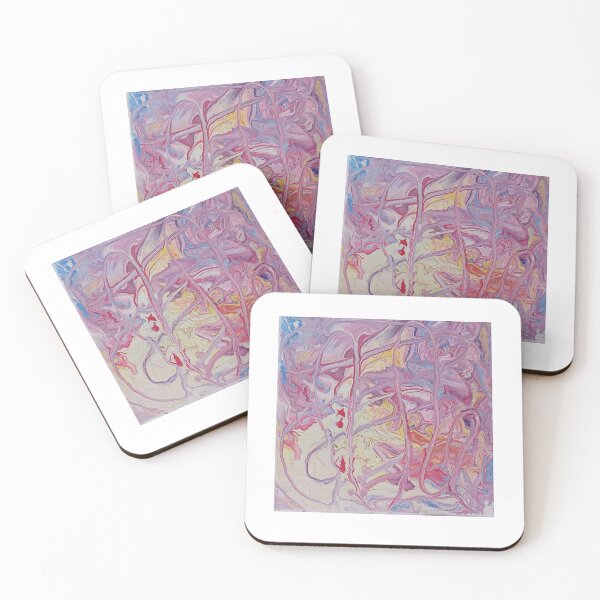 Item preview, Abstract Winter Scene with Warm Sunlight in Acrylic designed and sold by Willow65625.