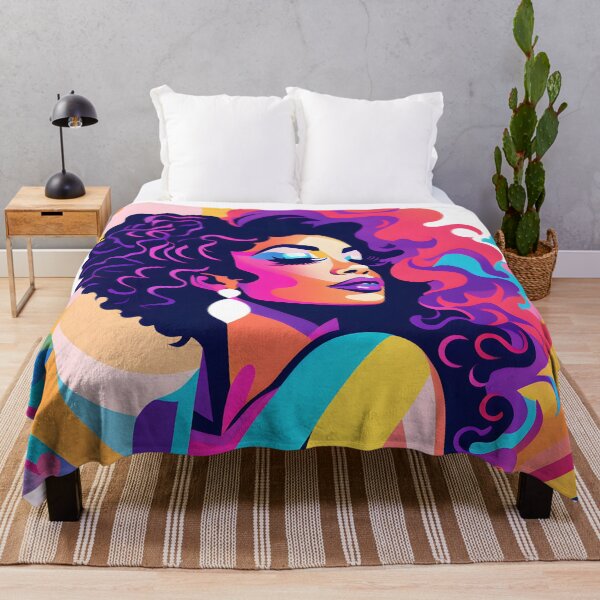 Aperçu de l'œuvre Vintage Lesbian Chic : la beauté afro-américaine créée et vendue par whimsiqueer.