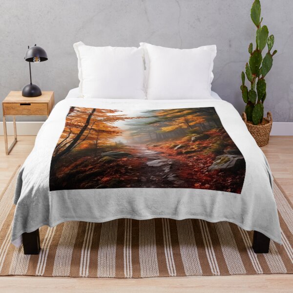 Item preview, Autumn Misty Forest Scenery designed and sold by Shirtastically.