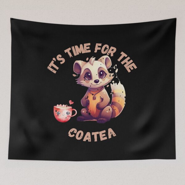 Item preview, Coatea Coati Tea designed and sold by BAZART-CREATION.