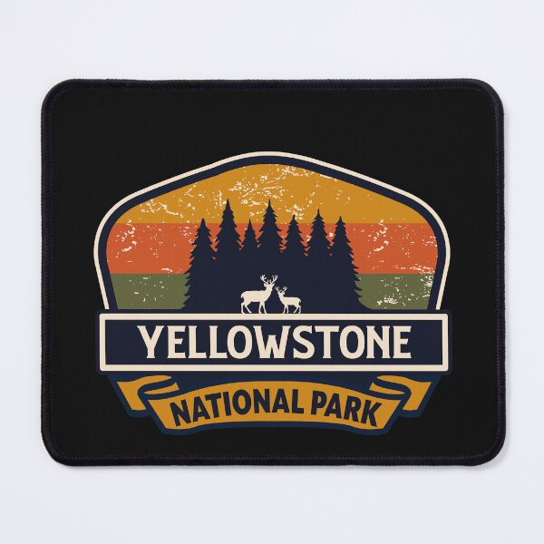 Item preview, Yellowstone National Park-Vintage designed and sold by Nature-spirit.