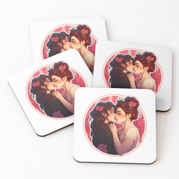 Item preview, Lesbian couple Roses designed and sold by Anbe_design.