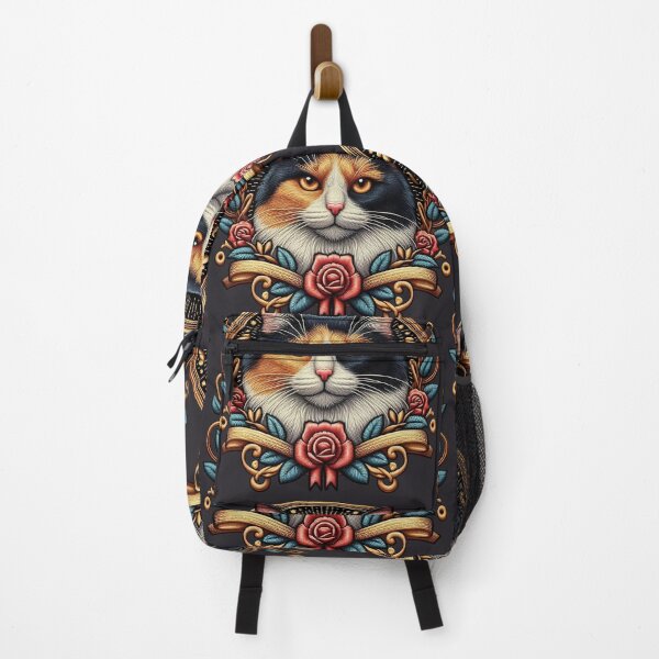 Item preview, Floral CALI Cat designed and sold by piscininha.