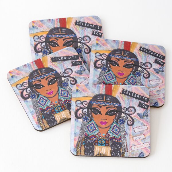 Item preview, Celebrate You - First Nations (White) designed and sold by Susan Christopher.