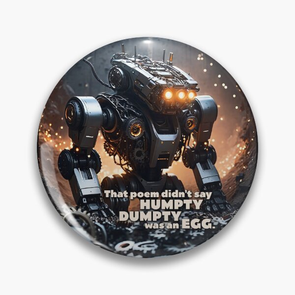 Item preview, Humpty Dumpty Robot designed and sold by abellemorte.