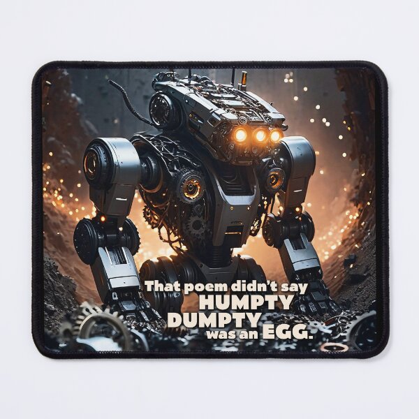 Item preview, Humpty Dumpty Robot designed and sold by abellemorte.