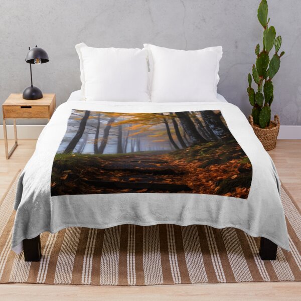 Item preview, Autumn Misty Forest Scenery designed and sold by Shirtastically.