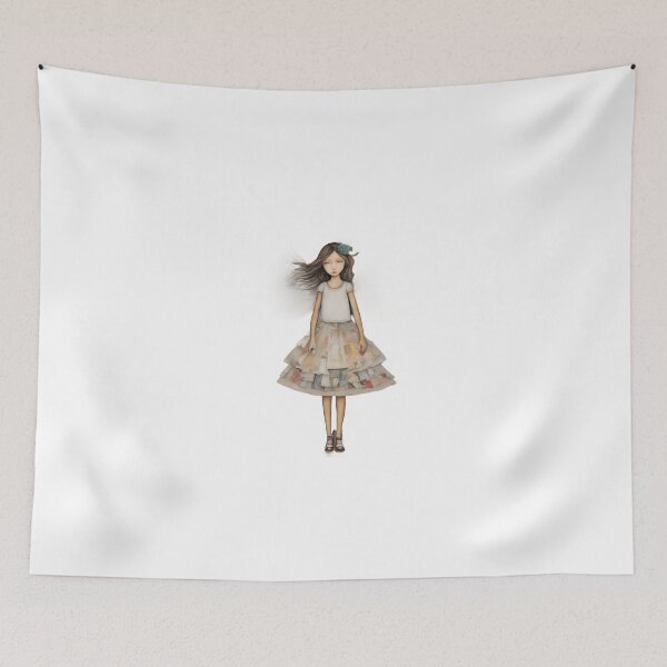 Item preview, little girl in wonderland. designed and sold by Vibes-vintage.